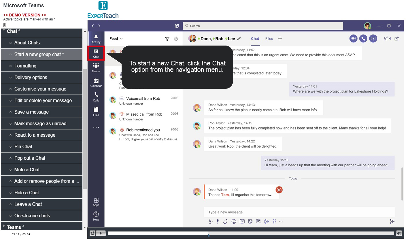 Microsoft Teams UC-Trainer